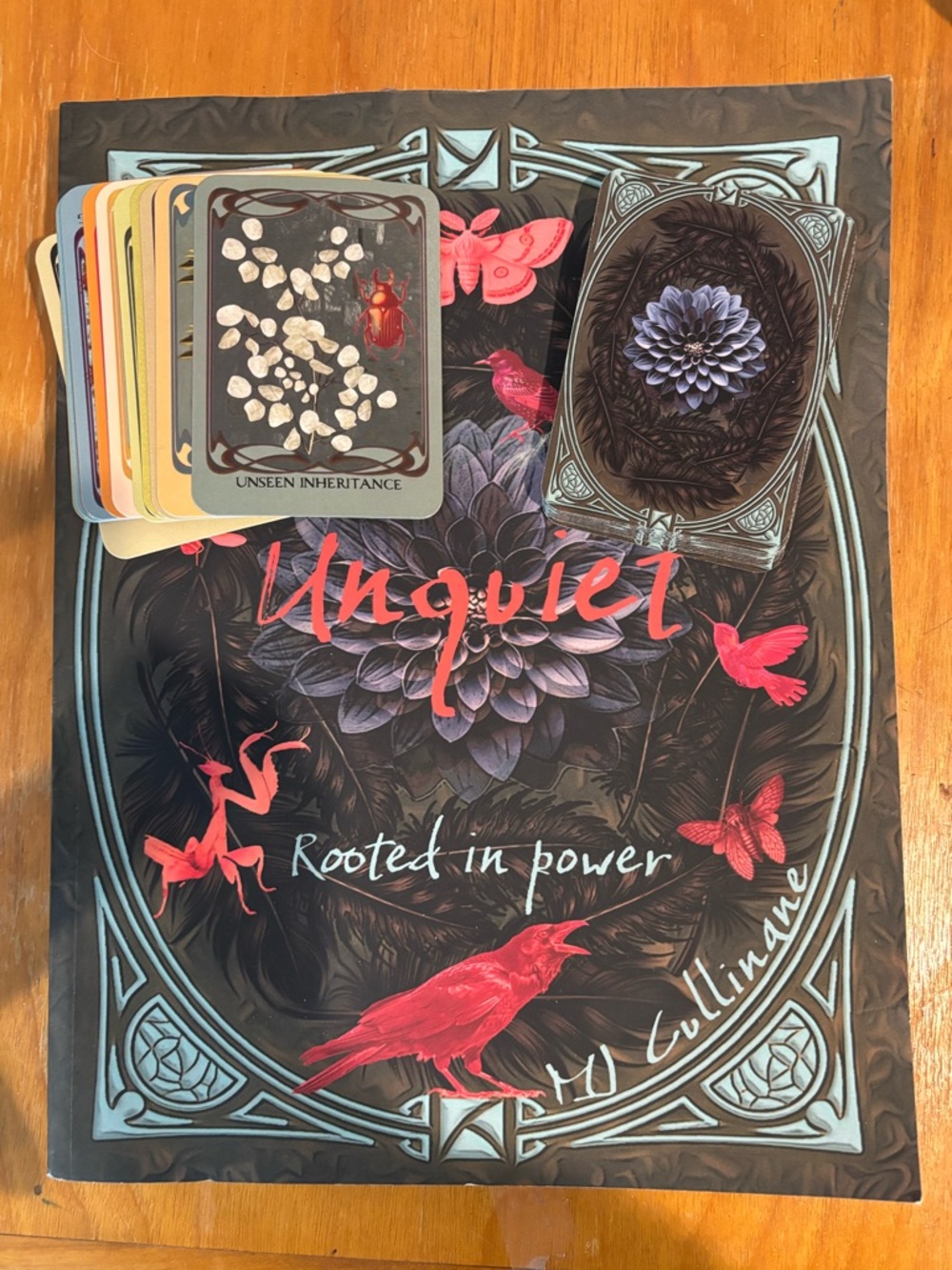 Unquiet Oracle Deck with Guidebook - Mj Cullinane - Crow Tarot Artist